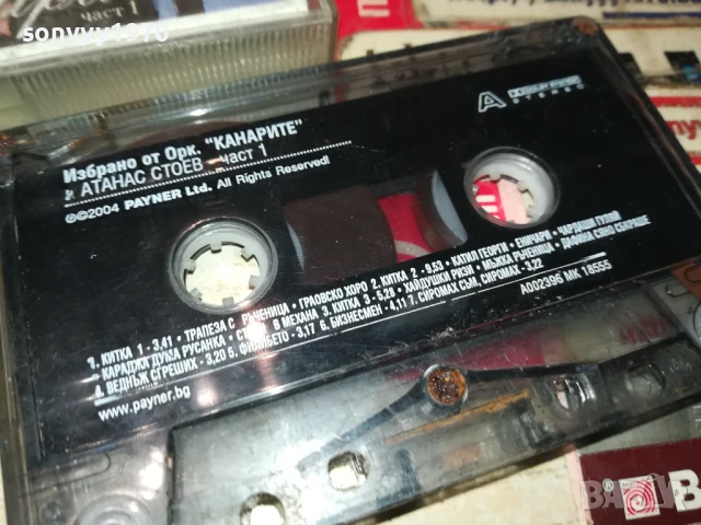 КАНАРИТЕ-ОРИГИНАЛНА КАСЕТА 0807231041, снимка 5 - Аудио касети - 50946995