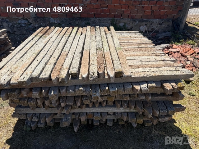 Циментови колове 8/8/2.30м, снимка 3 - Огради и мрежи - 54327894