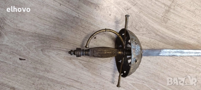 Стара сабя, рапира#1, снимка 5 - Антикварни и старинни предмети - 52480536