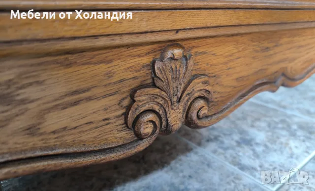Голям скрин Луи XV, снимка 10 - Скринове - 56541373