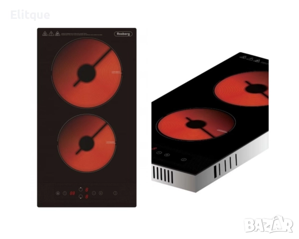 Двоен инфрачервен плот за вграждане Oliver Voltz, 1200+1800 W 2 ГОДИНИ ГАРАНЦИЯ, снимка 3 - Друга електроника - 52896525