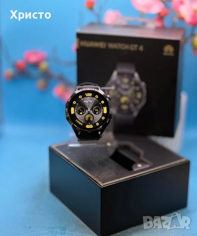 Мъжки смарт часовник Huawei Watch GT 4, 46 мм, Black , снимка 2 - Смарт часовници - 53207612