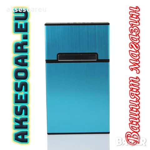 Алуминиева нова табакера кутия Слим Slim за тънки цигари мурати слим Murati slim контейнер съхранени, снимка 14 - Други - 50223052