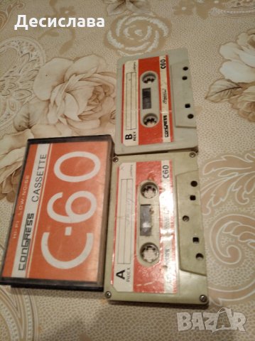Ретро касети ConGress, снимка 1 - Аудио касети - 29624695