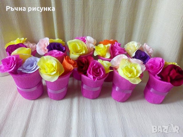 Вазичка с три розички за 2лв, снимка 3 - Декорация за дома - 32064398