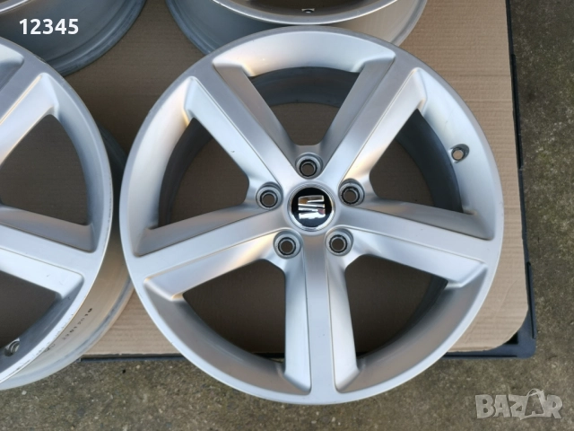 17’’5x112 za seat 17”5х112 за сеат-№776, снимка 7 - Гуми и джанти - 49973951
