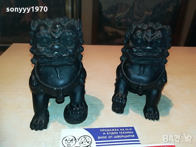 зверчрта-2бр масивни/тежки-13х11х7см, снимка 2 - Колекции - 29161785