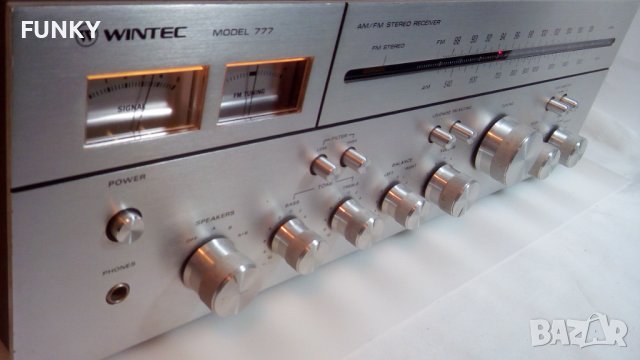 Wintec 777 (Toshiba) receiver 2X60W /1977-1981/, снимка 2 - Ресийвъри, усилватели, смесителни пултове - 38738450