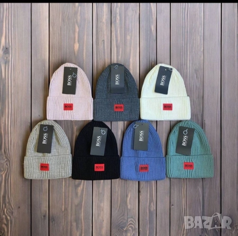 зимни шапки hugo boss calvin klein miu miu ysl saint laurent , снимка 14 - Шапки - 51680322