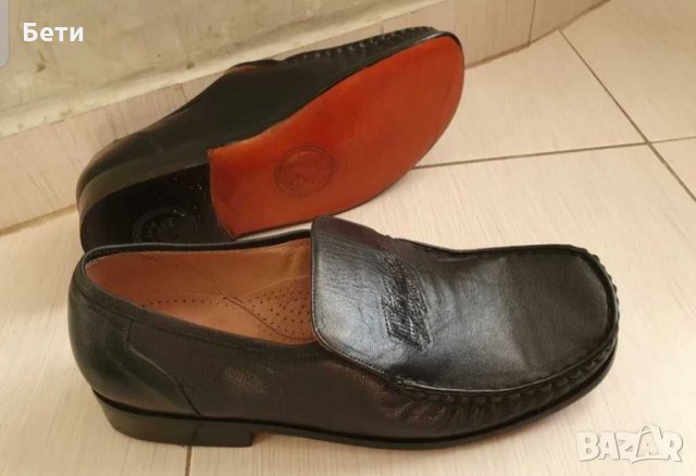 Мъжки обувки от естествена кожа , снимка 6 - Спортно елегантни обувки - 31263771