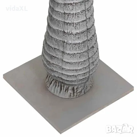 vidaXL Изкуствено палмово дърво с 15 листа 200 см зелено, снимка 2 - Изкуствени цветя - 56147529