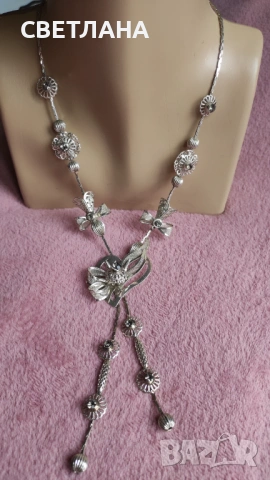 Колие,огърлица,гердан, снимка 4 - Колиета, медальони, синджири - 54115461