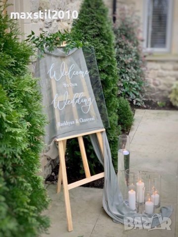 Кръгли и правоъгълни табели от плексиглас. Бял, черен, прозрачен плексиглас, снимка 17 - Декорация - 38792827