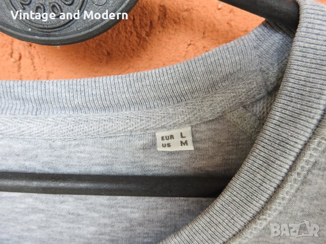 David Bowie дамска сива ватирана блуза Stanley/Stella (L), снимка 4 - Блузи с дълъг ръкав и пуловери - 42475530