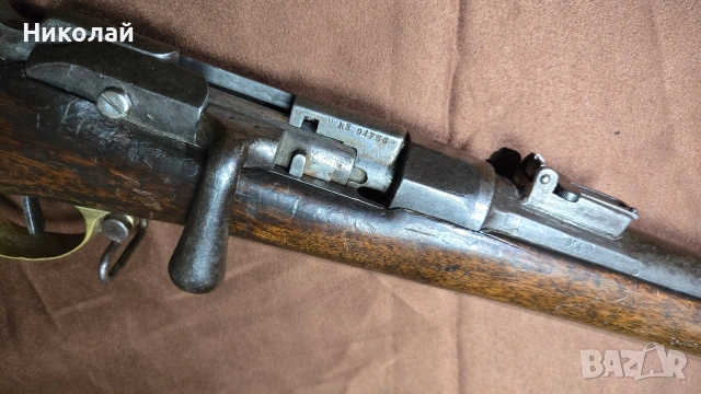 Пушка Франция Гра, Грас мле 1874, снимка 5 - Антикварни и старинни предмети - 54030764