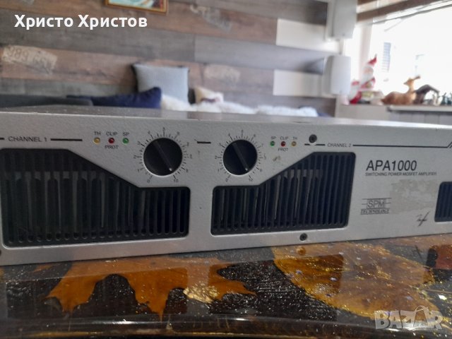 Ecler apa 1000 2х 500 mosvet, снимка 1