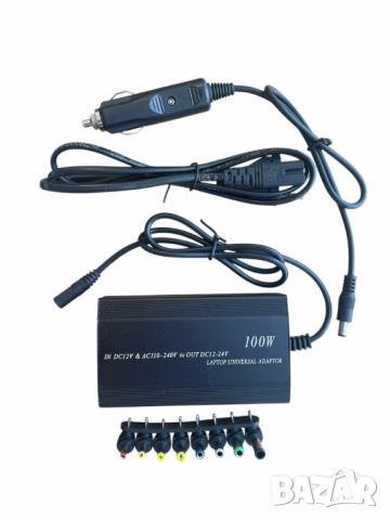 Универсален адаптер с множество сменяеми накрайници и USB порт, снимка 6 - Други стоки за дома - 52094083