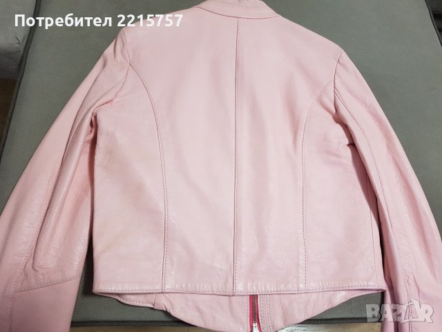 Кожано яке, естест.кожа. Италия., снимка 4 - Якета - 42784186