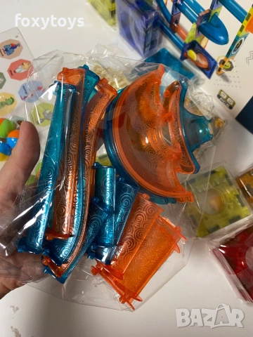 Магнитен конструктор Iso Trade - Писта с топки, 96 части, снимка 18 - Игри и пъзели - 53138845