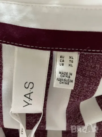 Y.A.S. Рокля тип риза Savanna, XL, снимка 8 - Рокли - 49535533