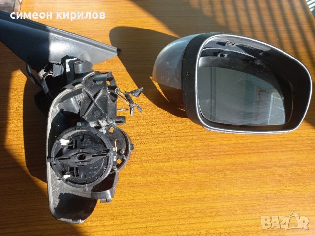 Продавам дясно огледало за Шкода Фабия 2, снимка 2 - Части - 37286850