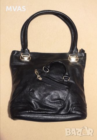 Нова дамска черна чанта за рамо