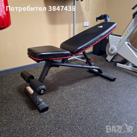 Комплект за фитнес.  Лост, дискове, лежанка, поставка за дискове, стойки за клек , снимка 7 - Фитнес уреди - 53074050