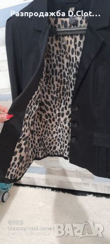 вталено сако с принт, снимка 6 - Сака - 22111647