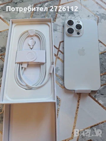 IPHONE 16PRO MAX + AIR PODS PRO, снимка 3 - Apple iPhone - 51369136