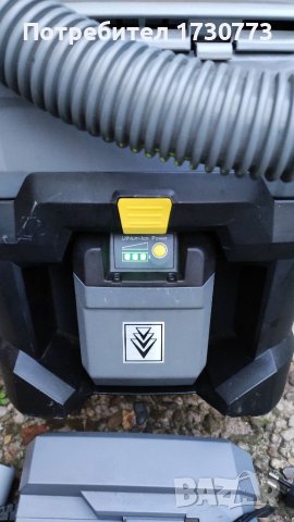 Прахосмукачка Karcher 36V Professional , снимка 3 - Други машини и части - 40552216