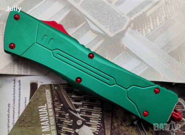  Microtech combat troodon tanto bounty hunter, снимка 6 - Ножове - 39285275