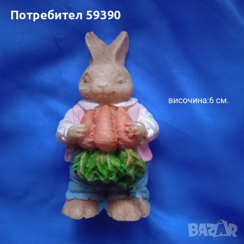 Фигура зайче, снимка 1 - Декорация за дома - 40297010