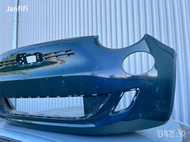 Предна броня със капак за халоген за Фиат 500 след 2000г.-Електрически, снимка 3 - Части - 47691451