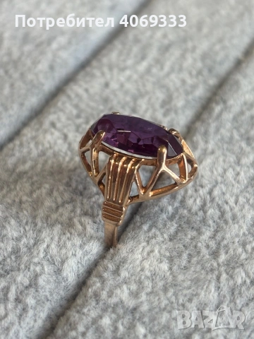 4.7 гр Уникат Руски златен пръстен 14к