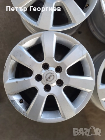 ОРИГИНАЛНИ АЛУМИНИЕВИ ДЖАНТИ ЗА ОПЕЛ  -5Х110Х65-16 цола, снимка 2 - Гуми и джанти - 52972206