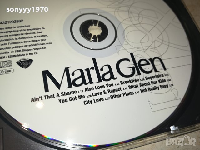 MARLA GLEN CD 1009231928, снимка 13 - CD дискове - 42144198