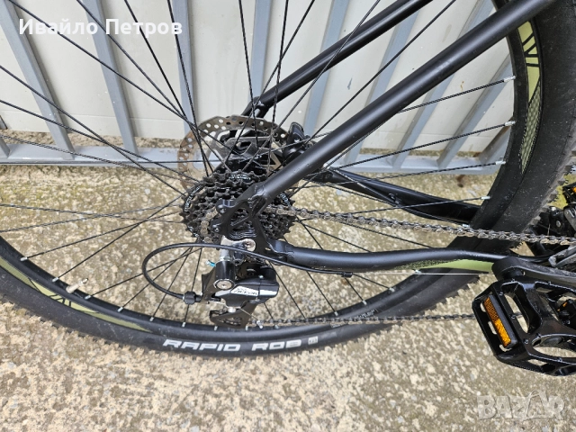 Хидравлика-алуминиев велосипед 29 цола AXESS-шест месеца гаранция, снимка 6 - Велосипеди - 52773371