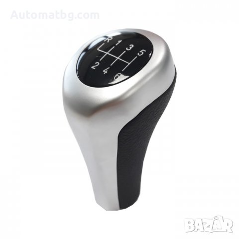 Топка за скоростен лост Automat, 6 скорорсти, За BMW E60, X5, Сив, снимка 2 - Аксесоари и консумативи - 37971745