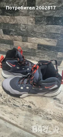 Nike Terrascout Thunder Blue Cement Grey Pure Platinum Black (PS), снимка 3 - Детски боти и ботуши - 55980360
