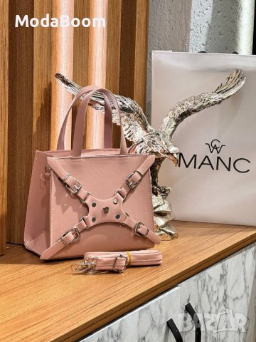 💯🤩Manc дамски чанти различни цветове🤩💯, снимка 4 - Чанти - 44280321