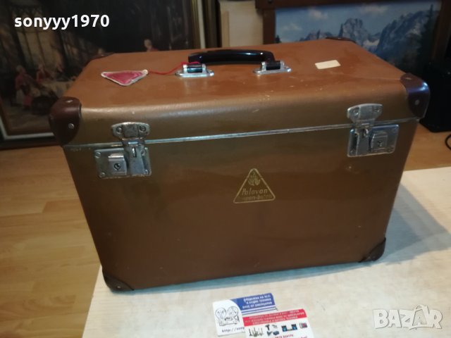 *РЕТРО ЧАНТА-КУФАР 45Х30Х26СМ-0412211616, снимка 11 - Антикварни и старинни предмети - 35027564