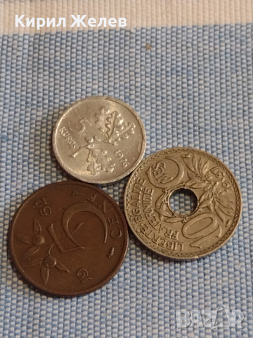 Три монети стари редки ФРАНЦИЯ, НЕДЕРЛАНДИЯ, ТУРЦИЯ ЗА КОЛЕКЦИЯ ДЕКОРАЦИЯ 31769