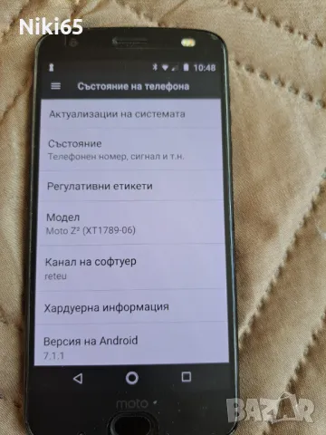 Телефон moto z2 play, снимка 1 - Motorola - 48364098