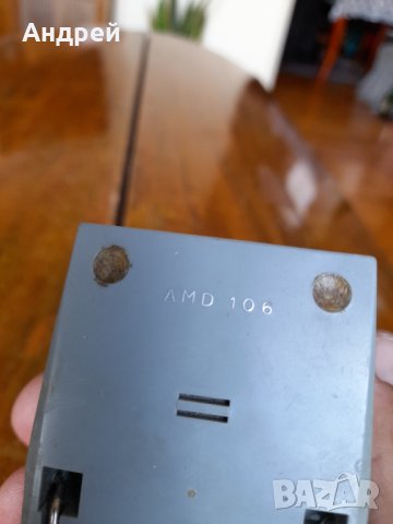 Стар микрофон Tesla AMD 106 #2, снимка 4 - Антикварни и старинни предмети - 37023993