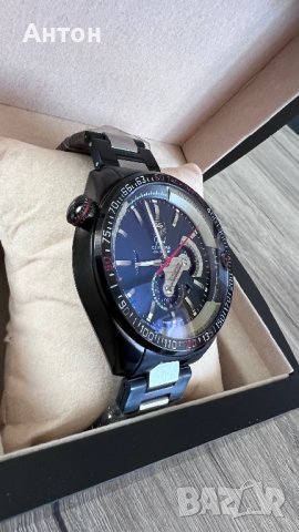Продавам стилен мъжки часовник на  Tag Heuer модел Grand Carrera Calibre 36 , снимка 11 - Мъжки - 40006154