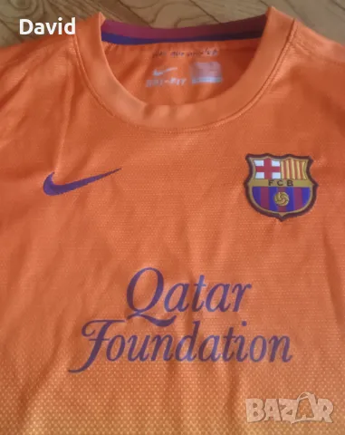 Оригинална детско-юношеска резервна фланелка на Барселона 12/13, снимка 3 - Футбол - 50420531