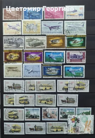 Превозни средства/ марки/150 бр.  К.2, снимка 5 - Филателия - 49731624