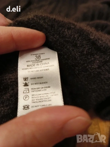 Aigner Original Size S 100% Кашмир , снимка 8 - Жилетки - 53230488