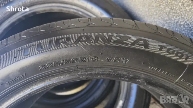 Bridgestone TURANZA T001 RunFlat 225/50/18, снимка 2 - Гуми и джанти - 49448399