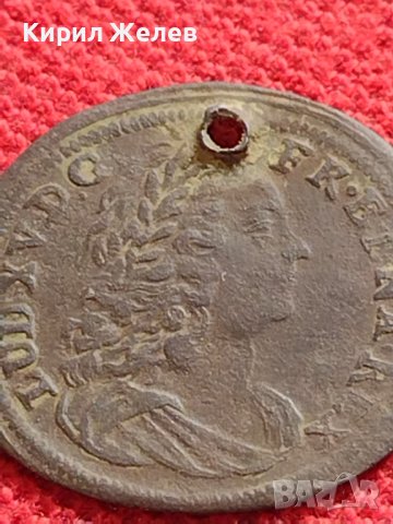 РЯДКА МОНЕТА Луй петнадесети Франция жетон УНИКАТ ЗА КОЛЕКЦИОНЕРИ 28692, снимка 3 - Нумизматика и бонистика - 40164563